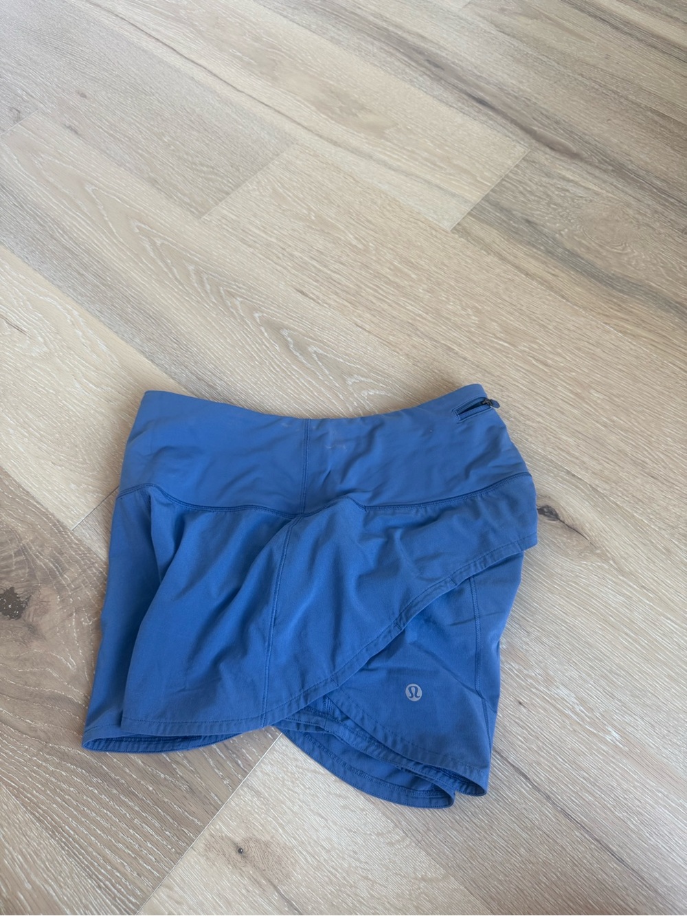 lululemon athletica Blue speed up shorts